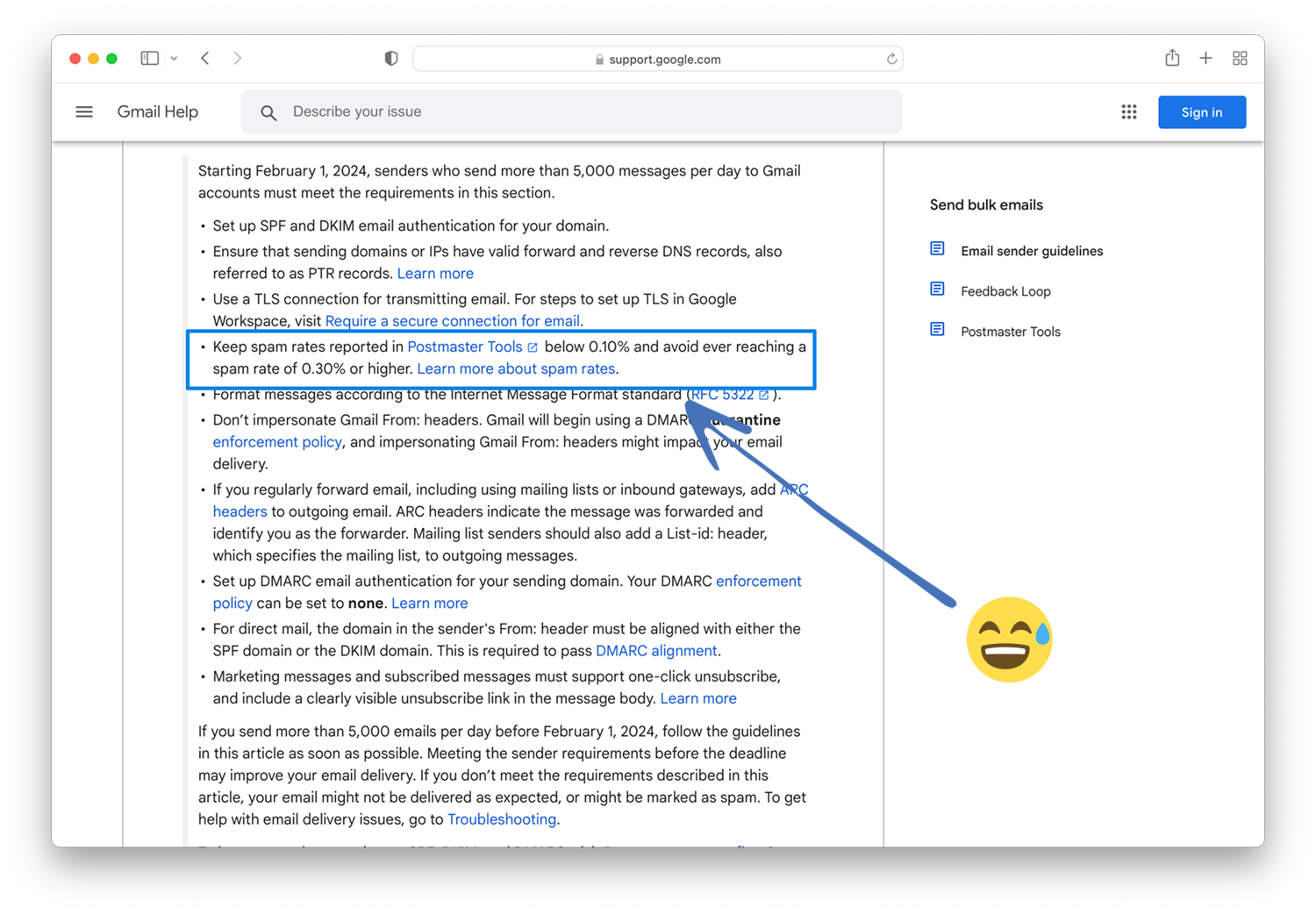 New Google Sender Guidelines